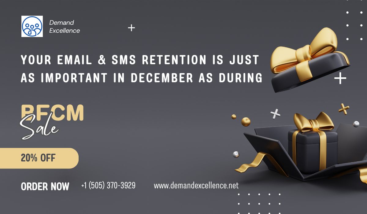 Your Email & SMS Retention is Just as Important in December as During BFCM